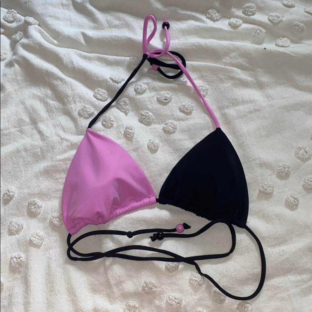 Victoria’s Secret colorblock triangle top